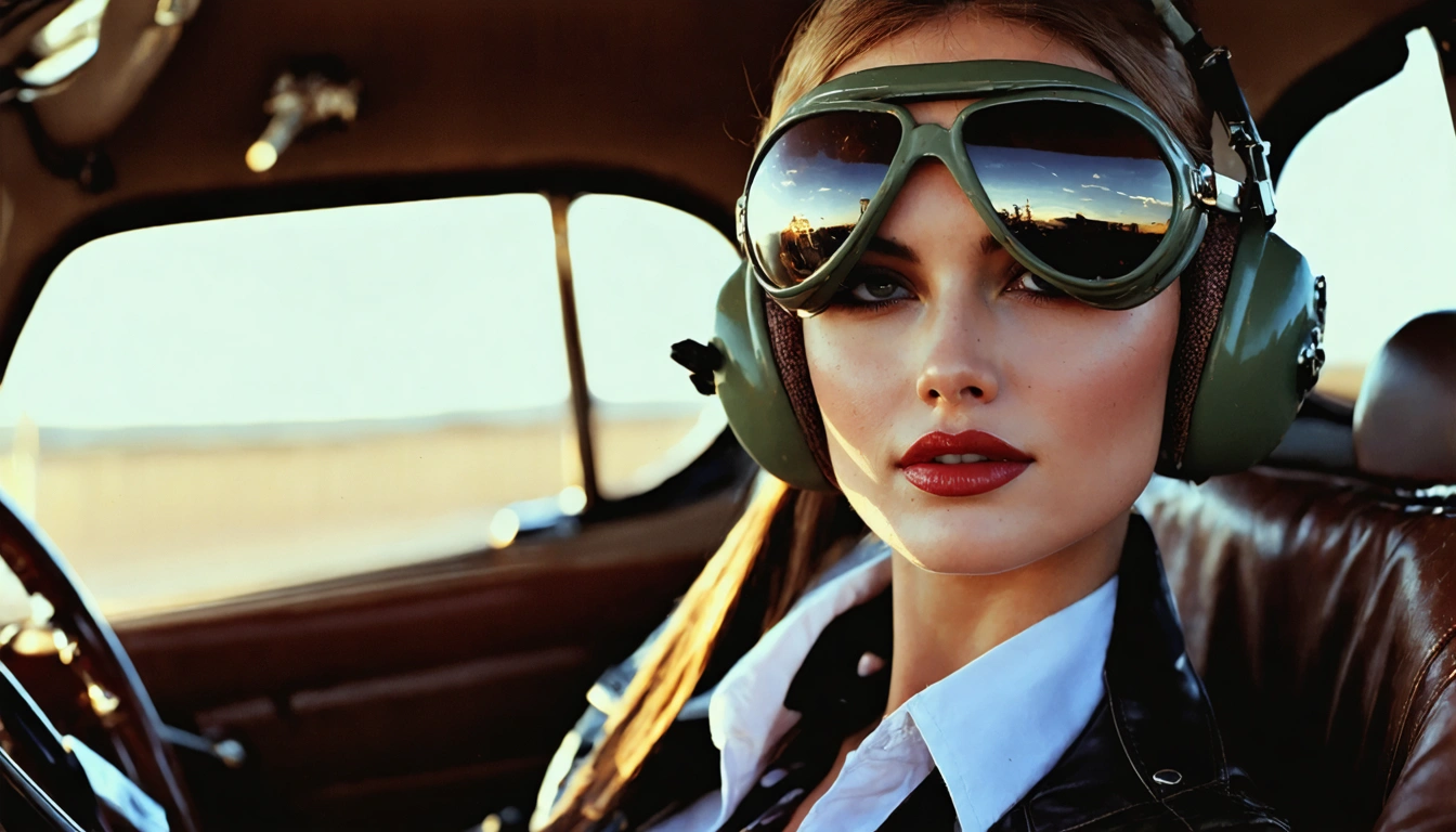 aviator Pin Up